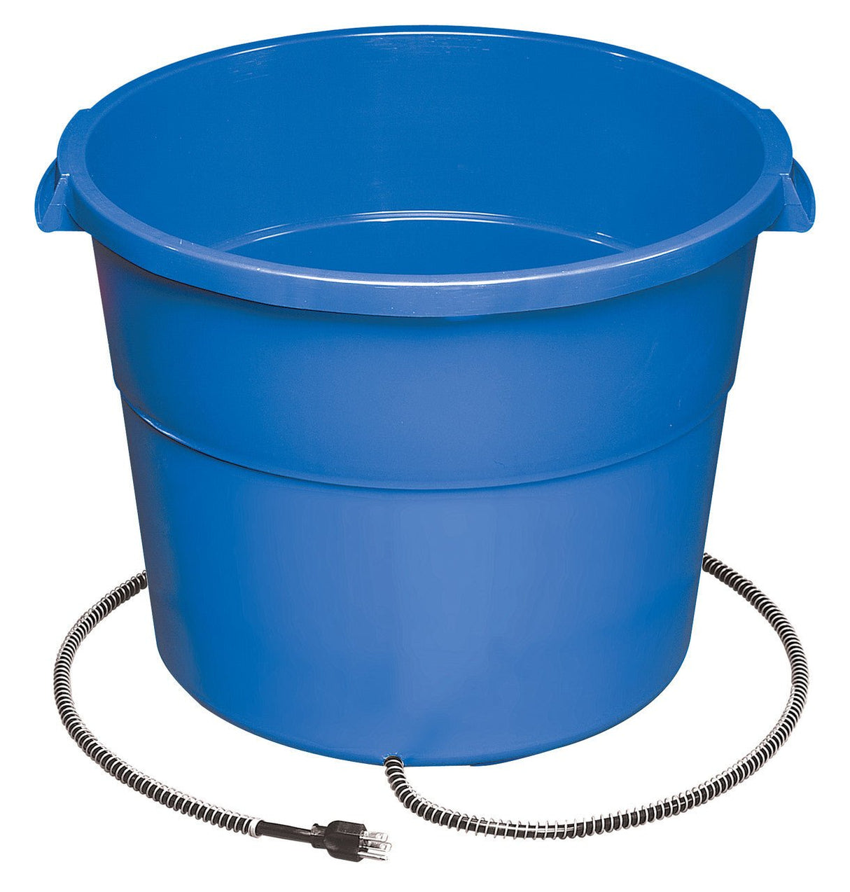 API 16 Gallon Heated Bucket with Thermostatic Control and Molded Handles For Animals