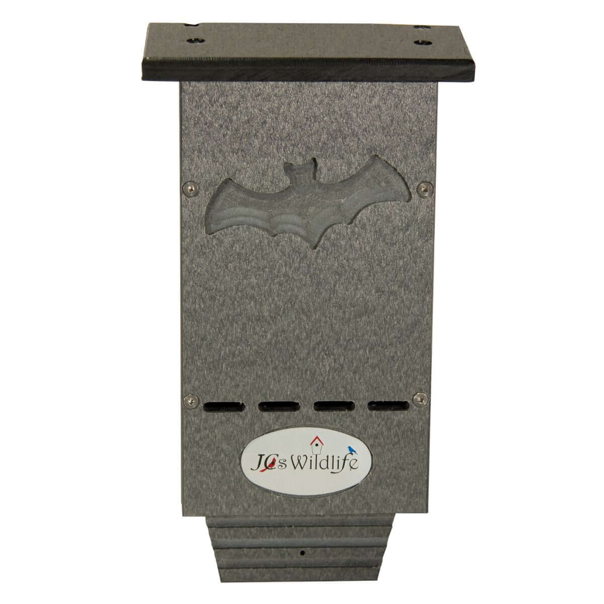 JCS Wildlife Mini Single Chamber Bat House designed for bats with durable recycled poly lumber.