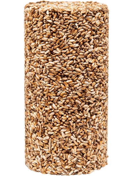 JCS Wildlife Golden Safflower Premium Bird Seed Small Cylinder, packed with nutritious safflower seeds.