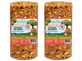 JCS Wildlife Squirrel Stopper No Mess, No Waste Small Cylinder 2lbs bird seed, featuring premium ingredients.