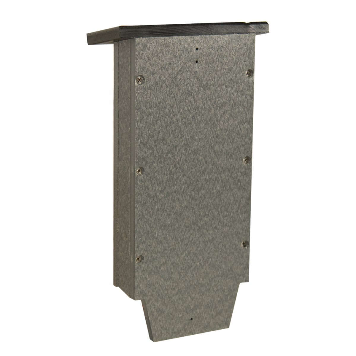 JCS Wildlife Mini Single Chamber Bat House made from recycled poly lumber, ideal for attracting bats to your garden.