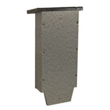 JCS Wildlife Mini Single Chamber Bat House made from recycled poly lumber, ideal for attracting bats to your garden.