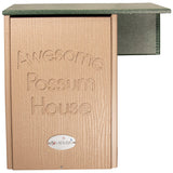 JCS Wildlife Recycled Poly Lumber Awesome Possum House for Shelter and Nesting